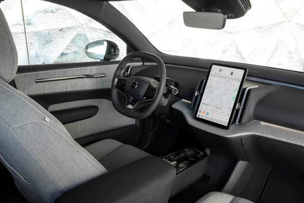 Volvo EX30 Vapour Grey Interior