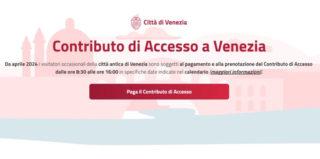 ticket ingresso Venezia