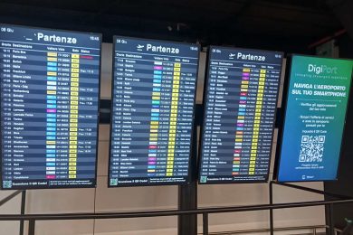 Intelligenza artificiale in aeroporto