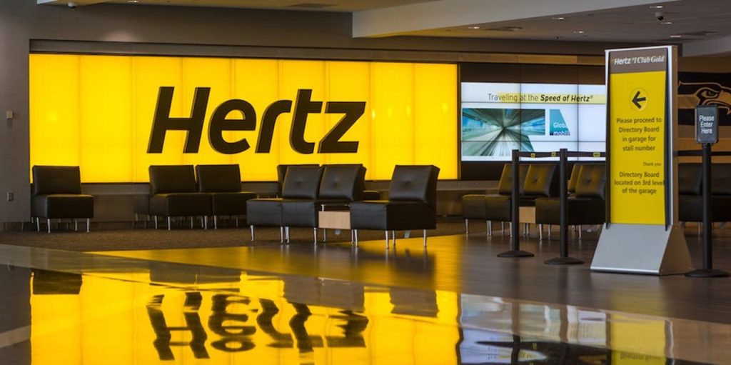 Flotta auto premium di Hertz