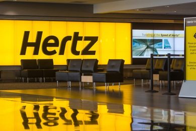 Flotta auto premium di Hertz