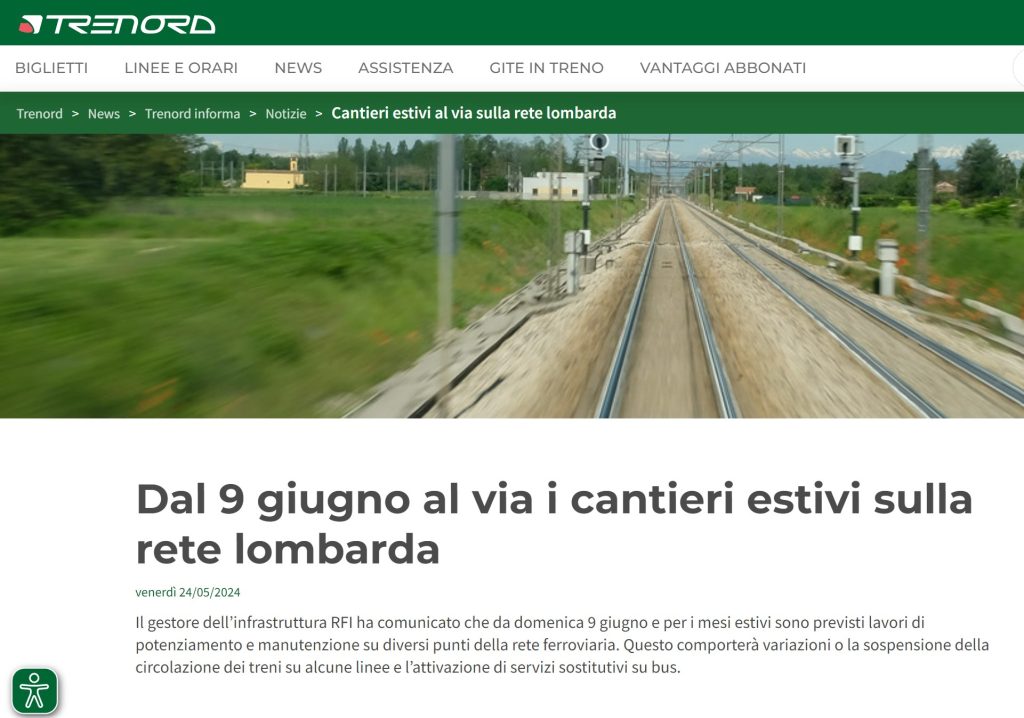 Guasto Trenord