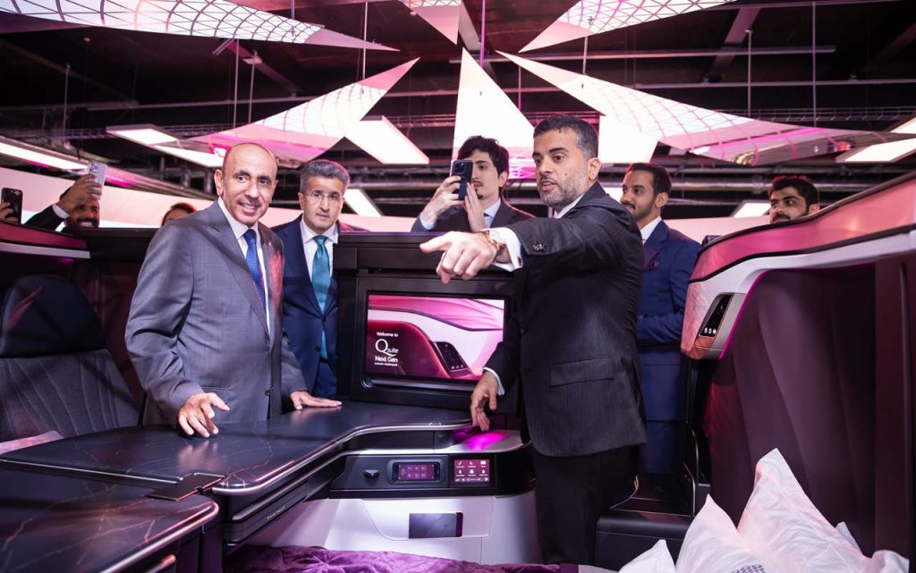 Business class Qatar Airways