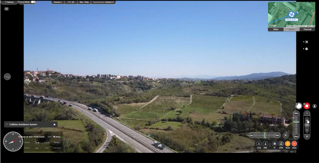 droni autostrade