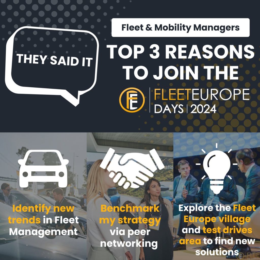 I Fleet Europe Days 2024, a Milano
