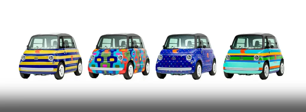 Nuove Fiat Topolino (da) Gallo multicolor