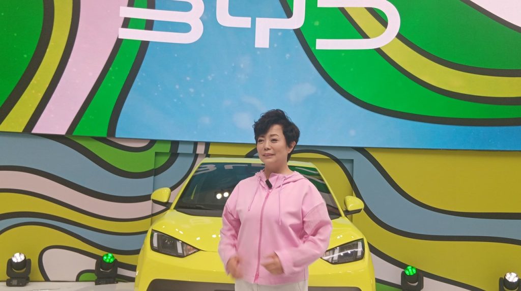 City car elettrica di Byd