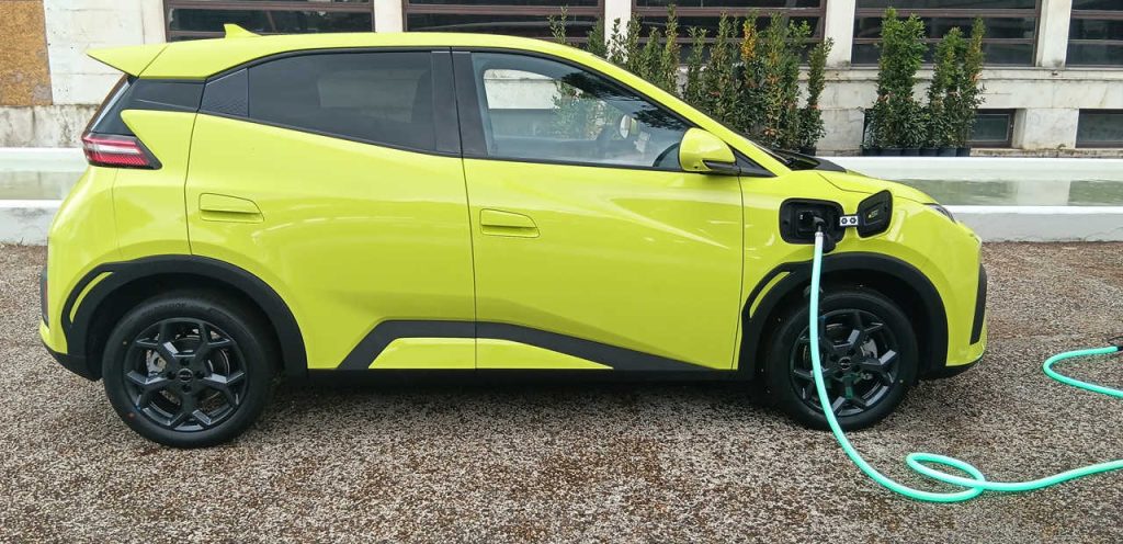 City car elettrica di Byd