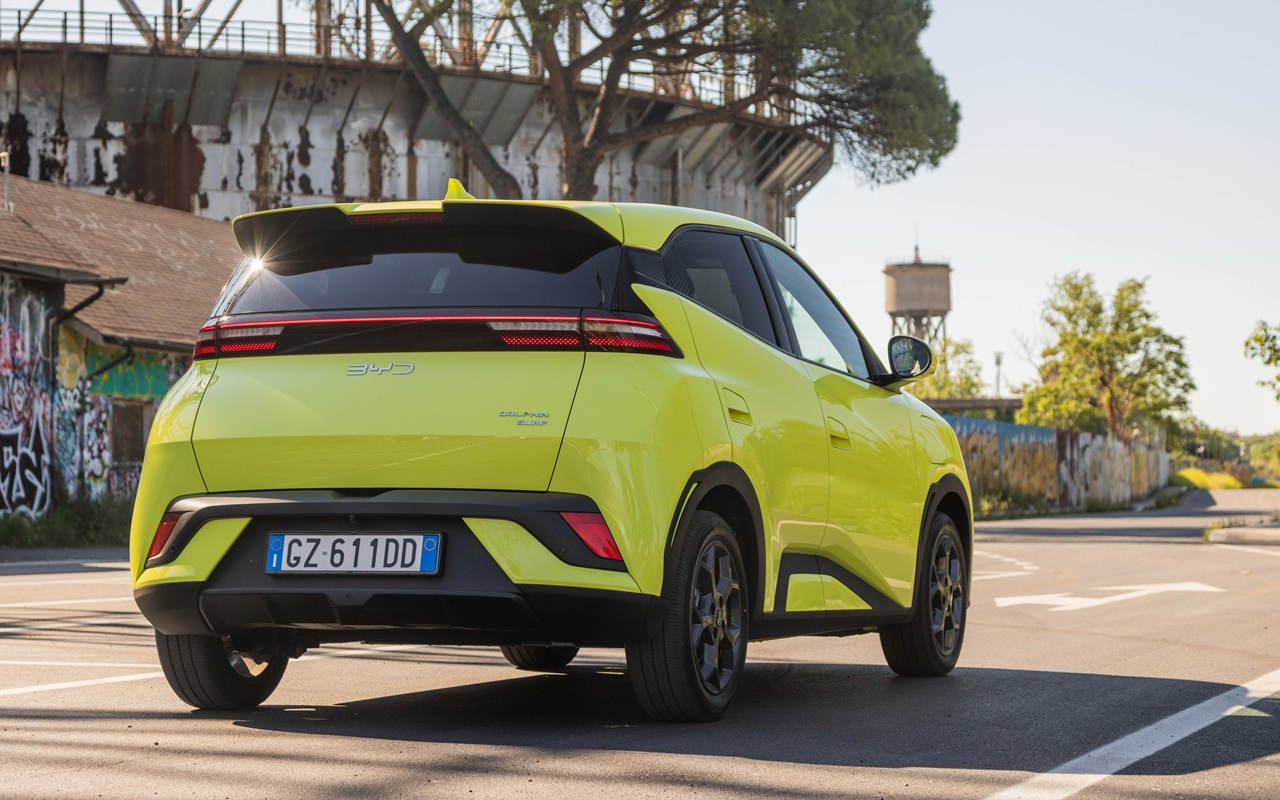 City car elettrica di Byd