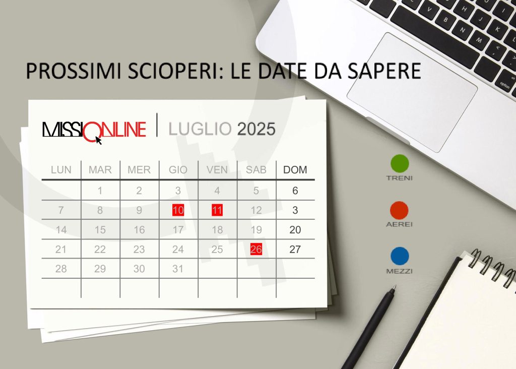 scioperi aerei luglio 2025