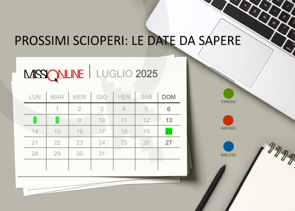 scioperi treni luglio 2025