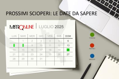 scioperi treni luglio 2025