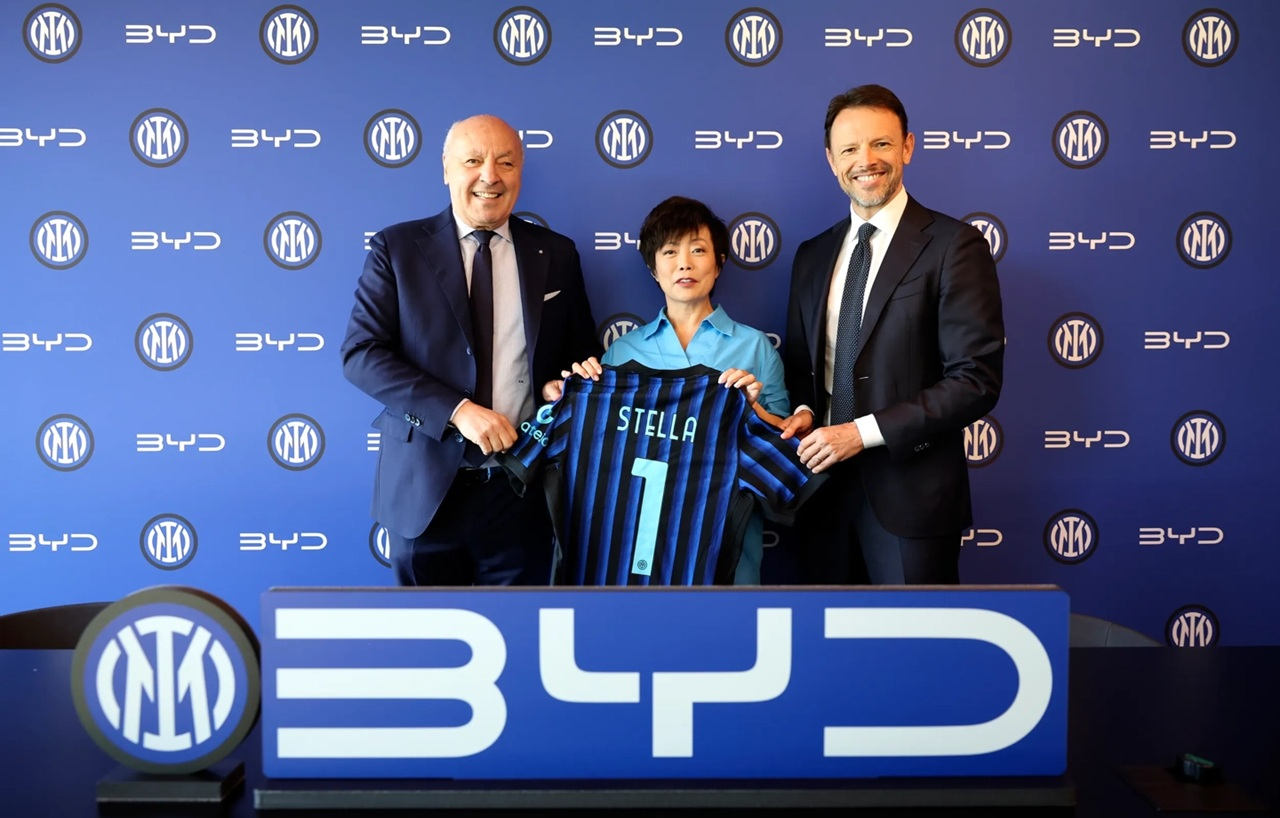 BYD partnership con l'Inter
