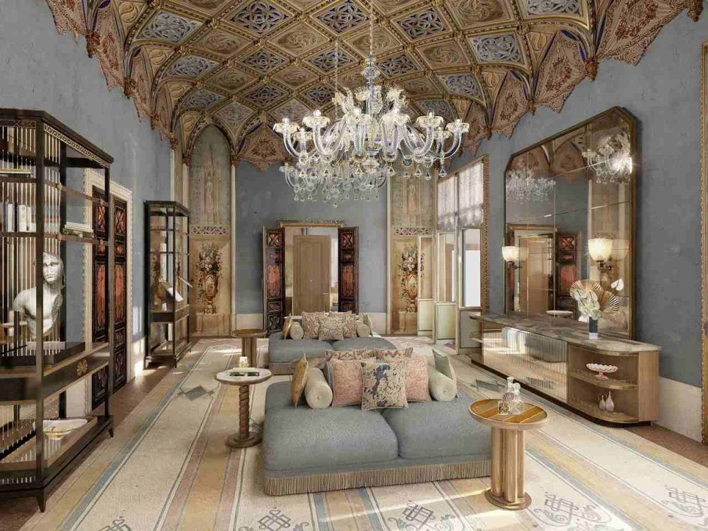 Orient Express Palazzo Donà Giovannelli, Salone Vittoria
