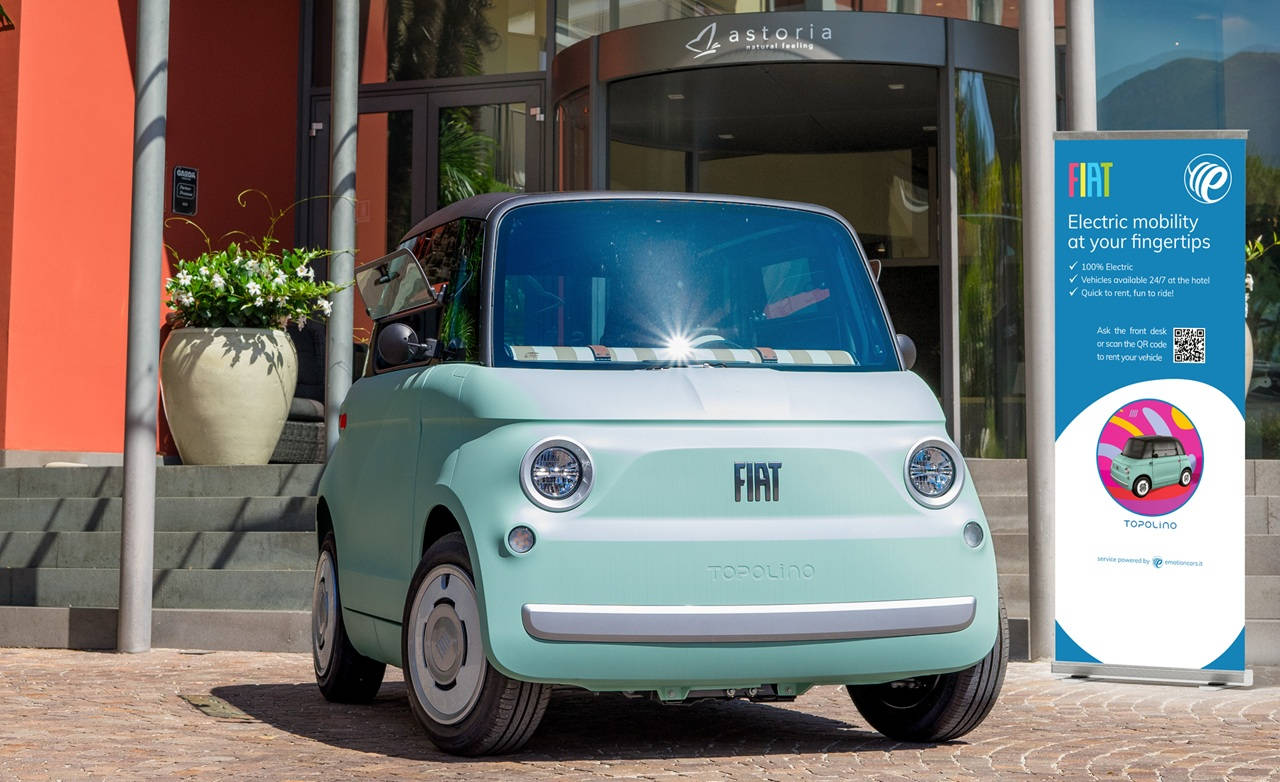 Mobilità elettrica in hotel