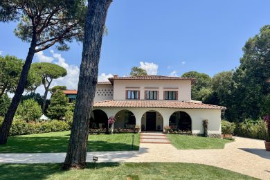 Villa Radici Forte dei Marmi, Pregio reinterpretato
