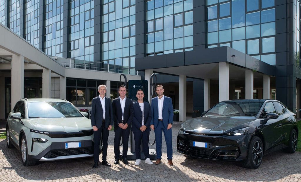 Ricariche per auto elettriche aziendali