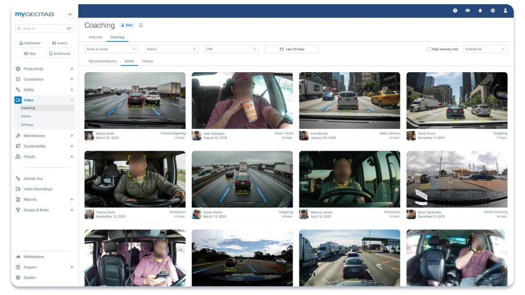 dash cam con ai