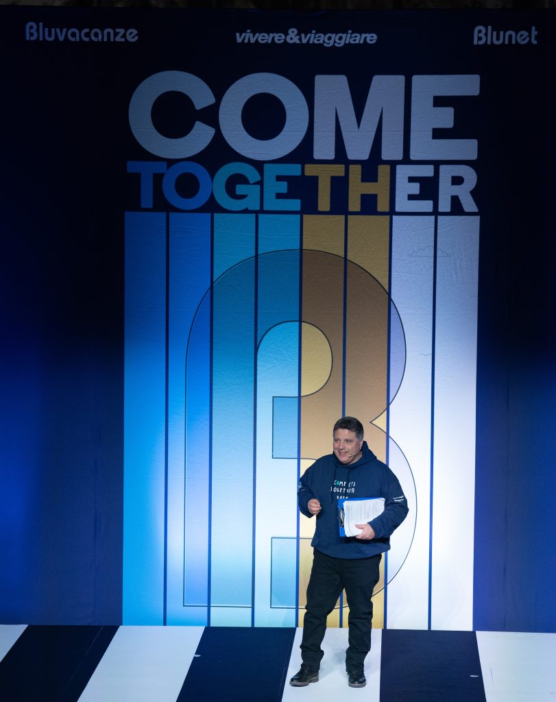 DP ceo gruppo Bluvacanze in convention 2025