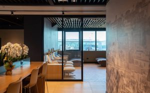 Nuova lounge aeroporto di Fiumicino