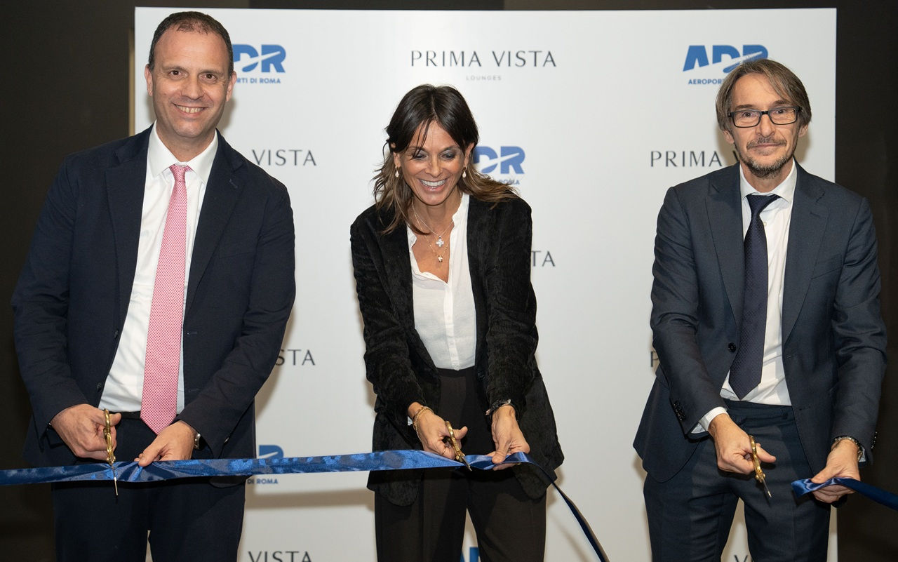 Nuova lounge aeroporto di Fiumicino