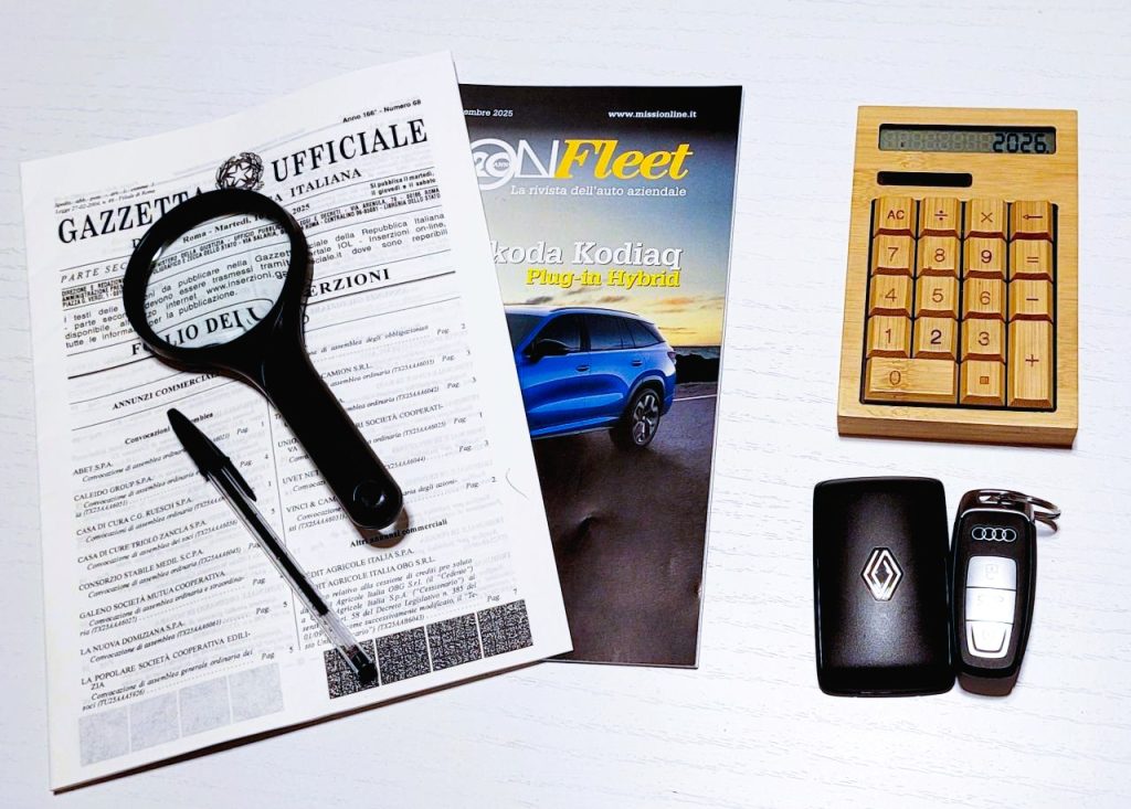 Tabelle ACI 2026 per rimborso chilometrico