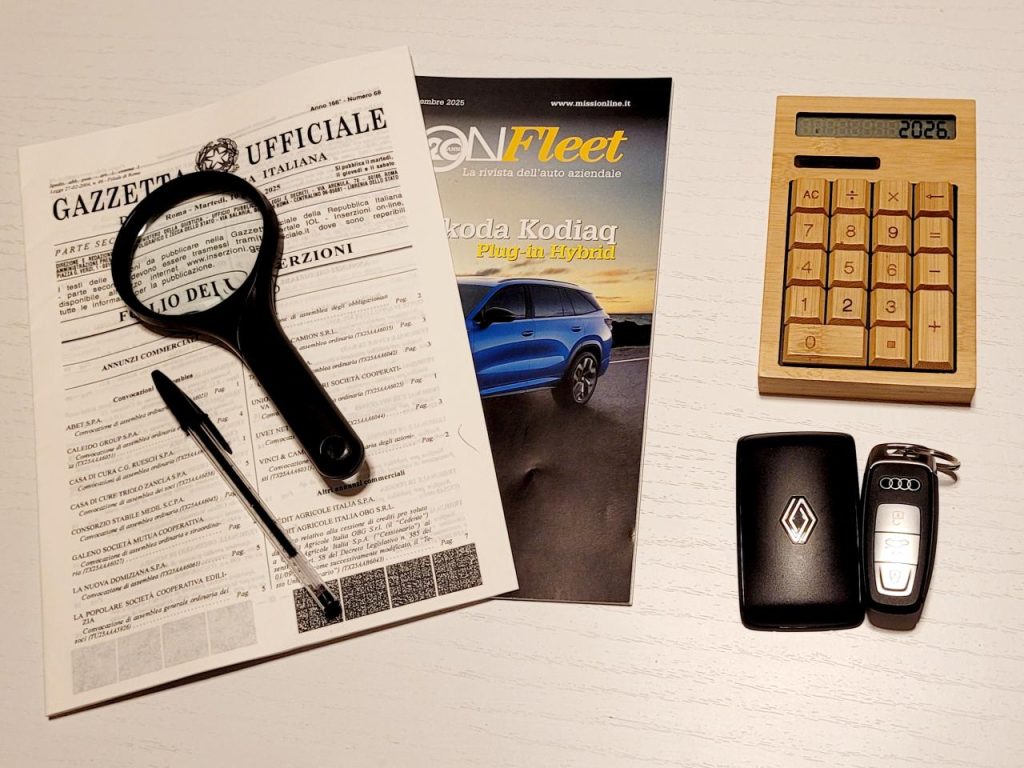 Tabelle ACI 2026 per rimborso chilometrico