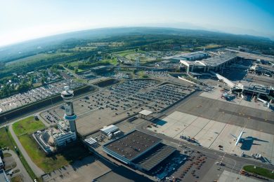 Lavori all'aeroporto di Milano Malpensa
