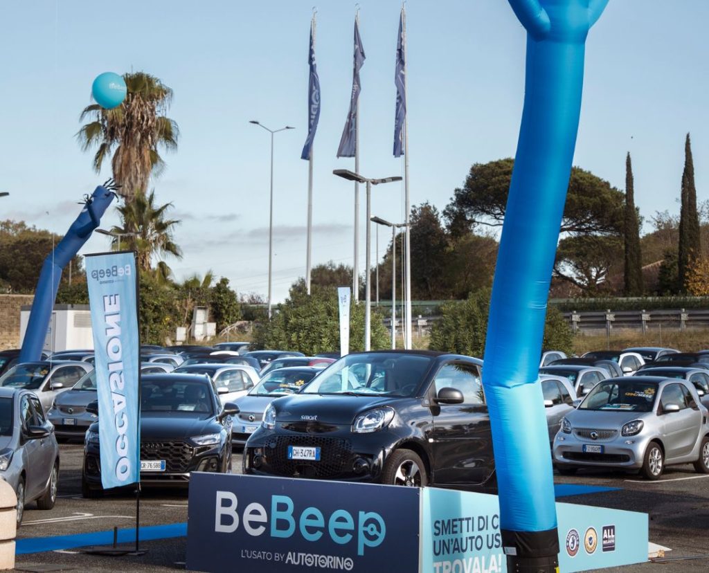 Auto usate, Per il compleanno BeBeep mette una sorpresa nella tavoletta di cioccolato