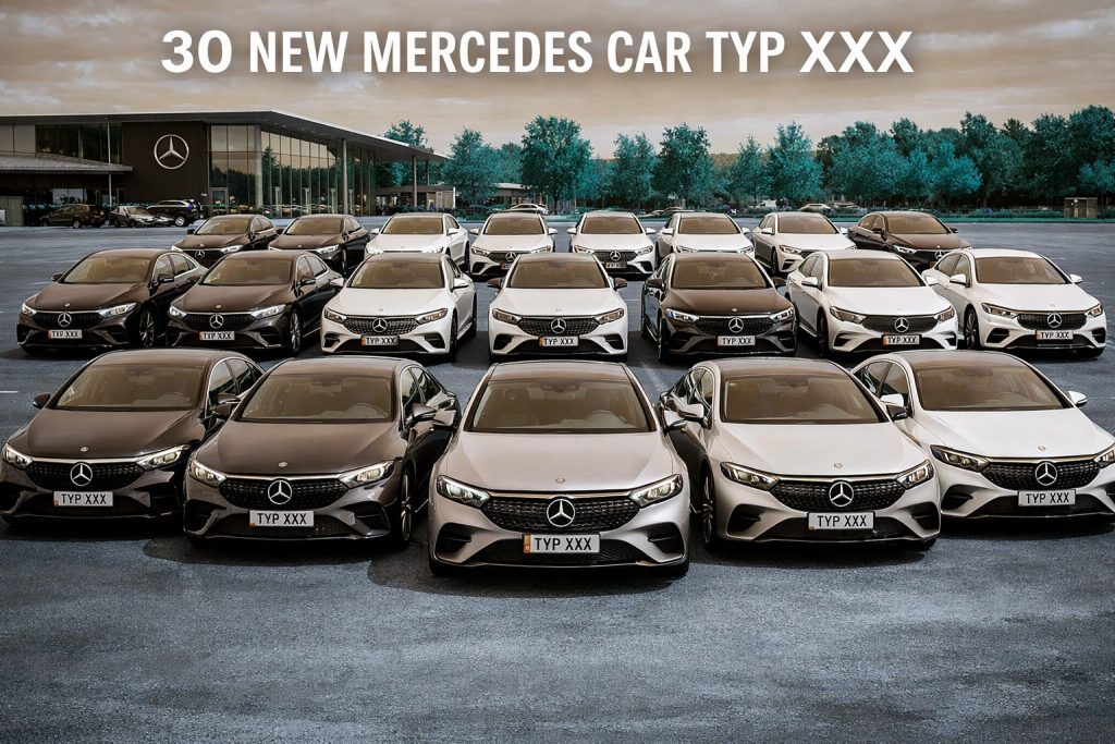 Il piano uscite da 30 modelli Mercedes