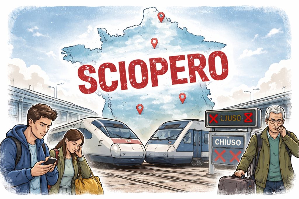 Scioperi trasporti Francia, aprile 2026