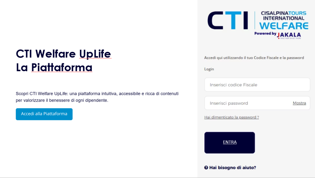 Piattaforma CTI Welfare