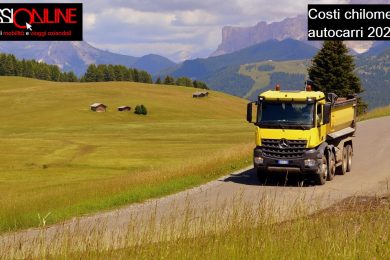 Costi chilometrici autocarri 2026