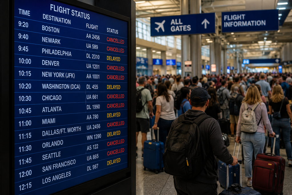 voli cancellati USA