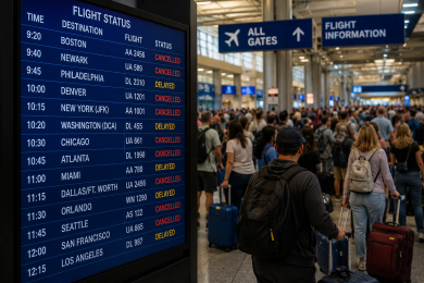 voli cancellati USA