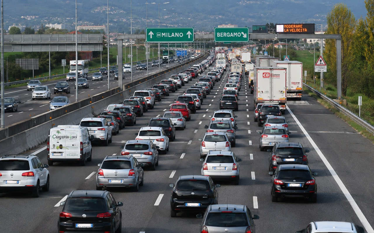 Traffico secondo weekend di agosto