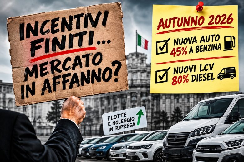mercato auto commerciali 2026