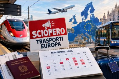 Scioperi trasporti in Europa